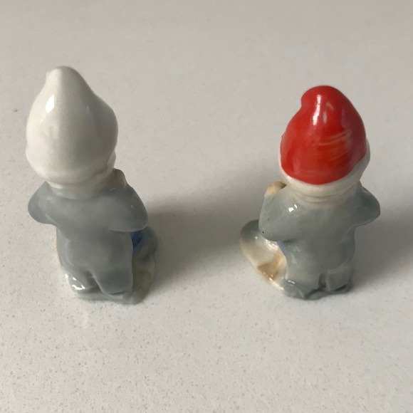 Vintage Wade Of Ireland Lucky Leprechaun Cobbler Gnome Whimsies 1950s -60s 1 pc - Picture 4 of 11